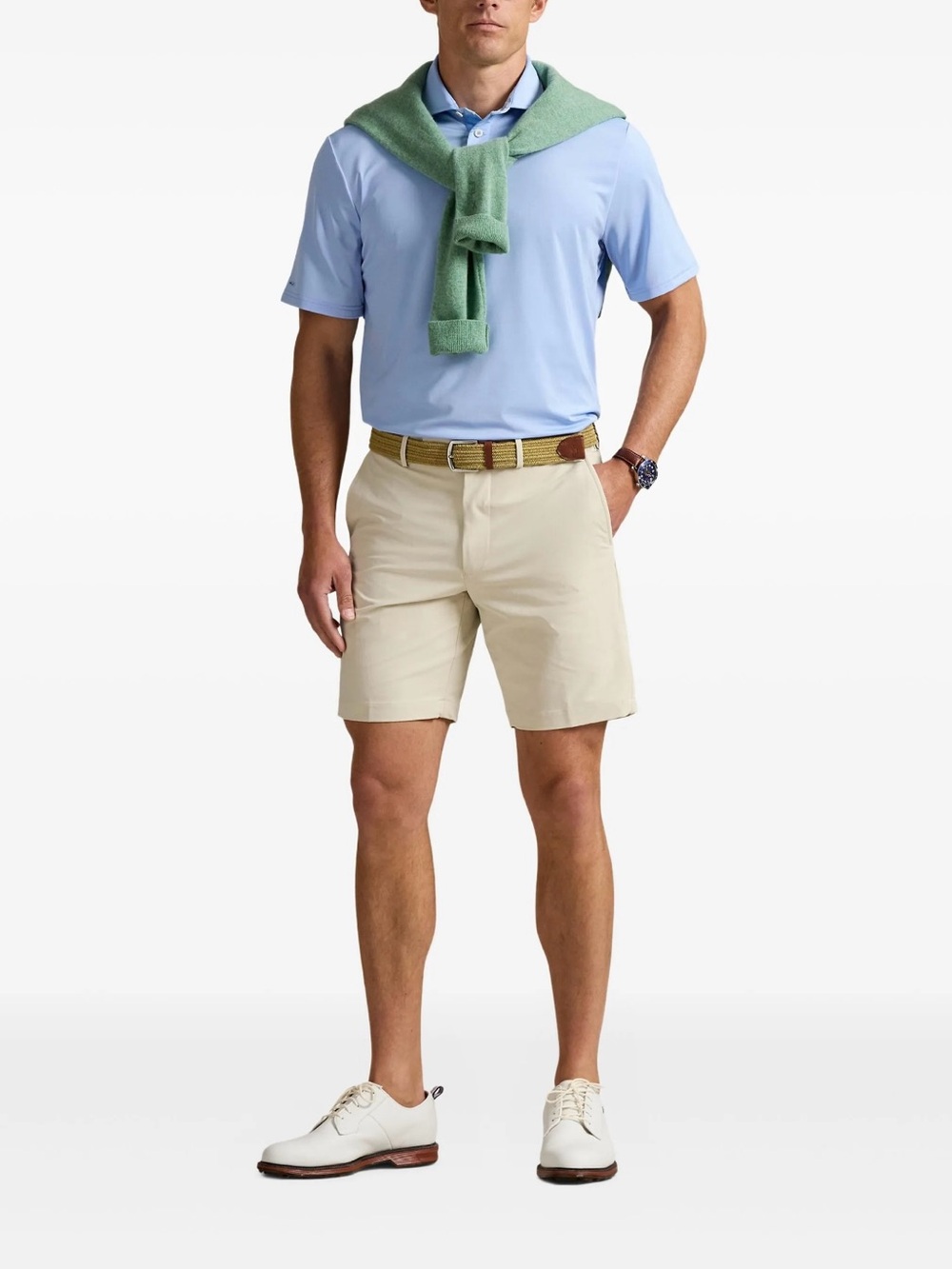 RLX Ralph Lauren Flat-Front Performance Shorts